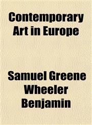 Contemporary Art in Europe,115200154X,9781152001541