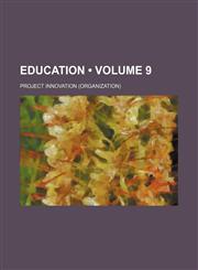 Education (Volume 9),1154252698,9781154252699