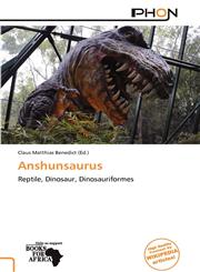 Anshunsaurus,6139148049,9786139148042