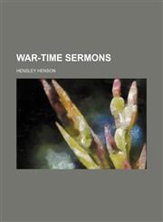 War-Time Sermons,1150415592,9781150415593