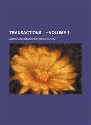 Transactions (Volume 1),1153861704,9781153861700