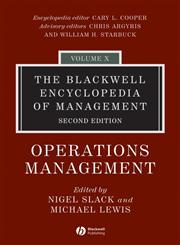 The Blackwell Encyclopedia of Management,1405110961,9781405110969