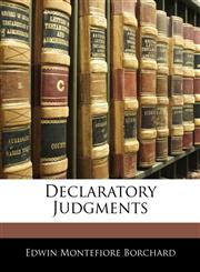 Declaratory Judgments,1141693542,9781141693542