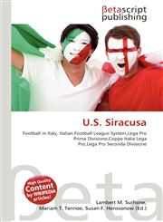 U.S. Siracusa,6135484125,9786135484120