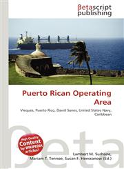Puerto Rican Operating Area,6134812404,9786134812405