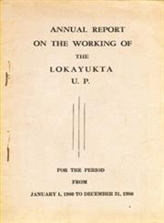 Annual Report on the Working of the Lokayukta U.P. for the Period from January 1, 1980 to December 31, 1980