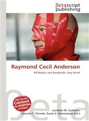 Raymond Cecil Anderson,6135387375,9786135387377
