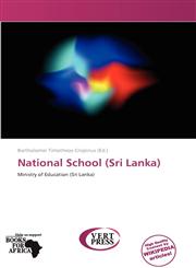 National School (Sri Lanka),6138525167,9786138525165