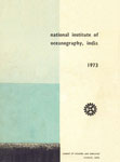 National Institute of Oceanography : Annual Report (9) - 1973
