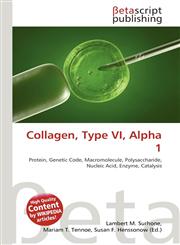 Collagen, Type VI, Alpha 1,6136034891,9786136034898