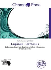 Lupinus Formosus,613953058X,9786139530588