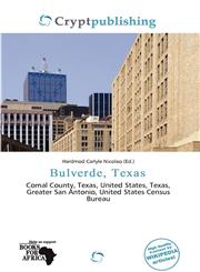 Bulverde, Texas,6201804757,9786201804753