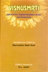 Visnusmrti or Vaisnava Dharma-Sastra With an Introduction, Original Sanskrit Text and Literal Prose English Translation 1st Edition,8171102751,9788171102754