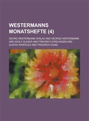 Westermanns Monatshefte (4 ),1234620138,9781234620134