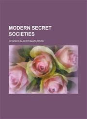 Modern Secret Societies,1151184411,9781151184412