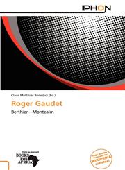Roger Gaudet,6137841138,9786137841136