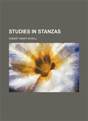 Studies in Stanzas,1458851583,9781458851581