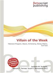Villain of the Week,6134832715,9786134832717