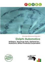 Delphi Automotive,6138334477,9786138334477