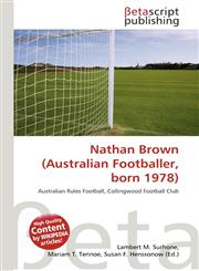 Nathan Brown (Australian Footballer, born 1978),6135383094,9786135383096