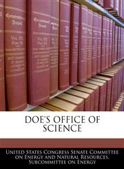 DOE'S OFFICE OF SCIENCE,1240495382,9781240495382
