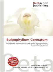 Bulbophyllum Connatum,6136182807,9786136182803