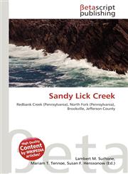 Sandy Lick Creek,613629799X,9786136297996