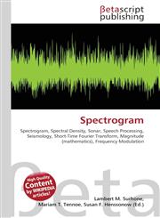 Spectrogram,6130308655,9786130308650