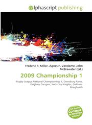 2009 Championship 1,6135561146,9786135561142