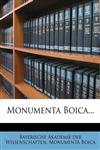 Monumenta Boica...,1274505119,9781274505118