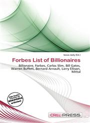 Forbes List of Billionaires,6136684799,9786136684796