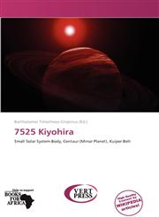 7525 Kiyohira,6139030293,9786139030293
