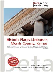 Historic Places Listings in Morris County, Kansas,6137523748,9786137523742