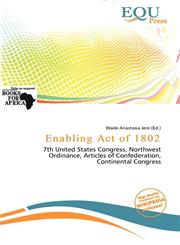 Enabling Act of 1802,6200980756,9786200980755