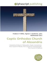 Coptic Orthodox Church of Alexandria,613006134X,9786130061340