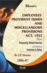 Employees’ Provident Funds & Misc. Provisions Act, 1952 with FAQs 1st Edition,8177333615,9788177333619