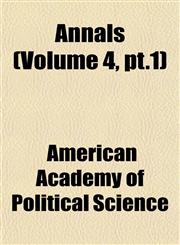 Annals (Volume 4, pt.1),1152577514,9781152577510