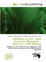 Athletics at the 1980 Summer Olympics - Women's 200 Metres,6138132122,9786138132127