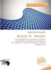 Brock N. Meeks,6138461223,9786138461227