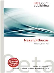 Nakalipithecus,6133373229,9786133373228