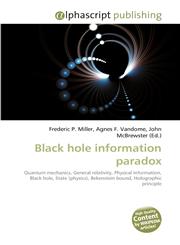 Black Hole Information Paradox,6130246331,9786130246334