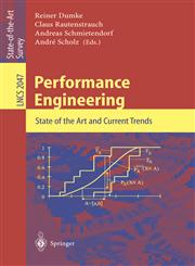 Performance Engineering State of the Art and Current Trends,3540421459,9783540421450