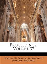 Proceedings, Volume 37,1148130357,9781148130354