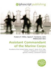 Assistant Commandant of the Marine Corps,6132806830,9786132806833