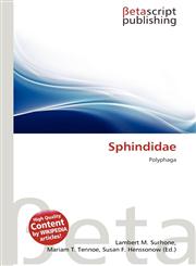 Sphindidae,6137642976,9786137642979