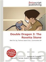 Double Dragon 3 The Rosetta Stone,6134747483,9786134747486