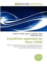 Expédition Japonaise au Tibet (1939),6134269492,9786134269490