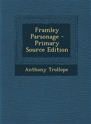 Framley Parsonage - Primary Source Edition,1295847299,9781295847297