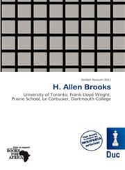 H. Allen Brooks,6137117383,9786137117385