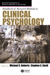 Handbook of Research Methods in Clinical Psychology,1405132795,9781405132794
